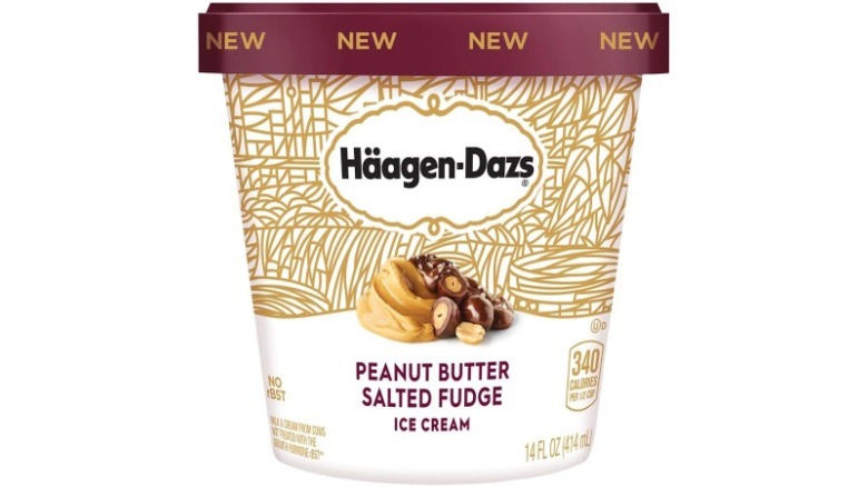 Haagen-Dazs Peanut Butter Salted Fudge