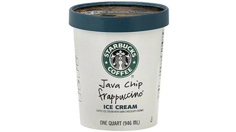 Pint of Starbucks Java Chip Frappuccino