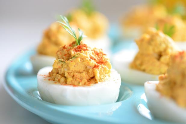 The Dinnervine's Deviled Eggs