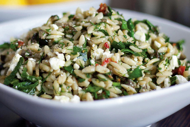 Thursday Lunch: Greek-Style Orzo Salad