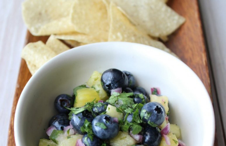 Alison Sweeney's Blueberry Pineapple Salsa