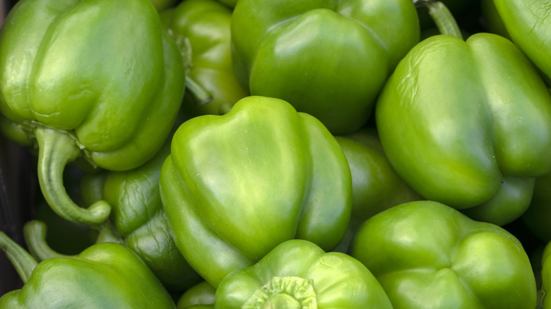 Green bell peppers