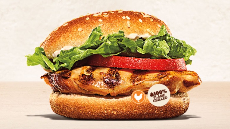 Burger King Tendergrill Chicken Sandwich