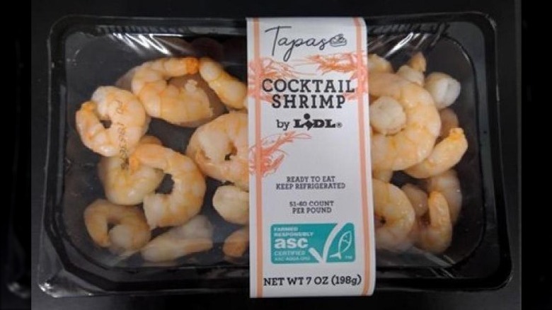 Tapas-branded cocktail shrimp