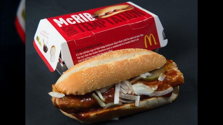 McDonald's McRib Sandwich