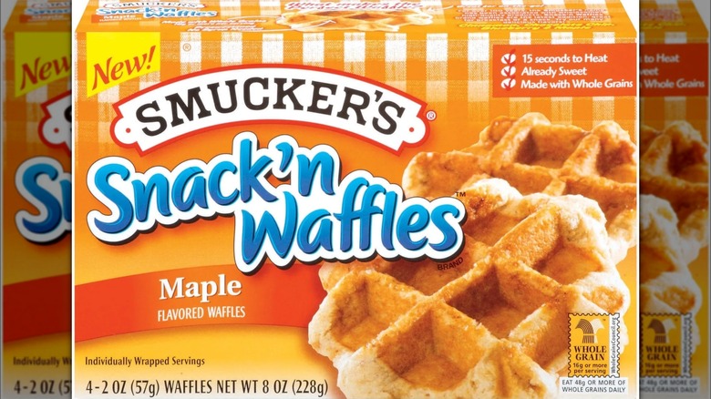 Box of Smucker's Snack'n Waffles