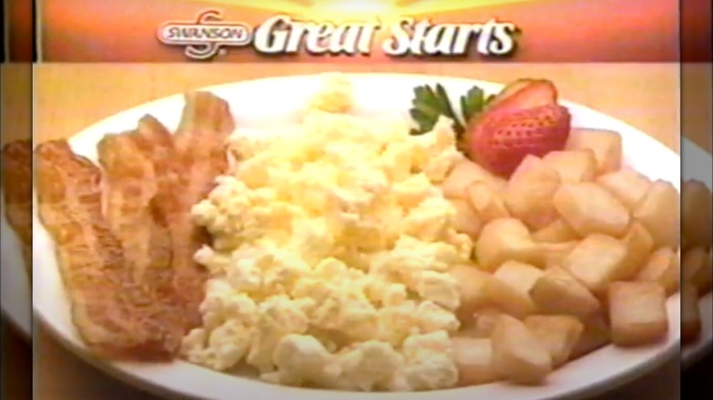 Box of Swanson's Great Starts breakfast