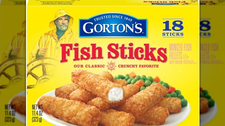 gorton's crunchy breaded fish sticks