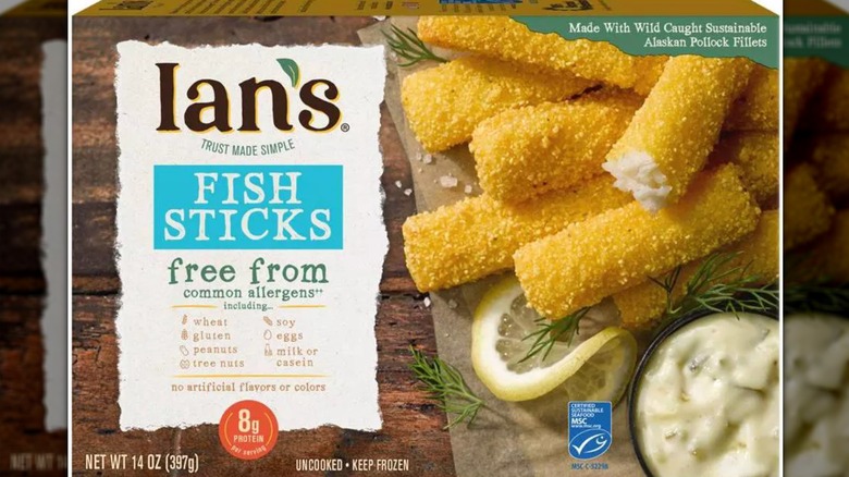 Ian's gluten free fish sticks