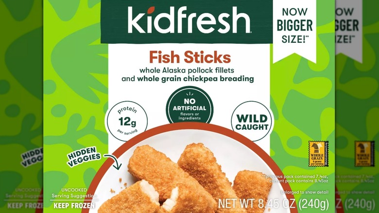 kidfresh frozen fish sticks