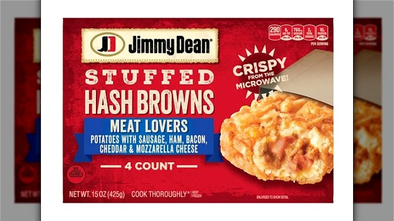 Jimmy Dean stuffed hash browns