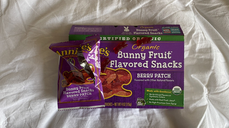 Annie's fruit snacks package