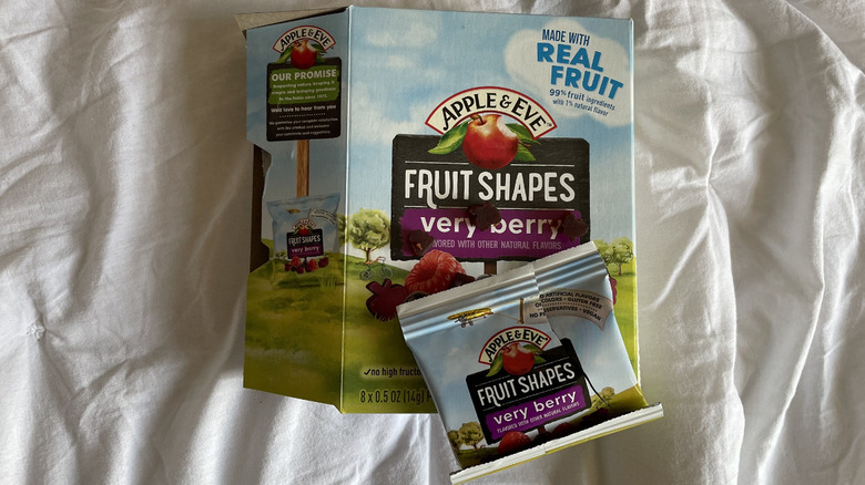 Apple and Eve fruits snacks