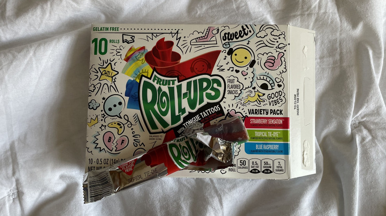 Package of Fruit Roll-Ups