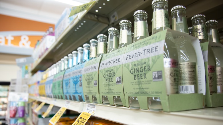 Fever Tree ginger beer packs