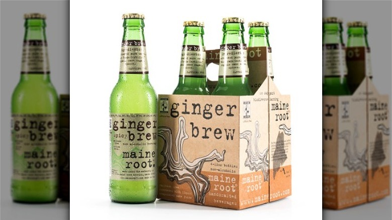 Maine Root Ginger Brew fourpack