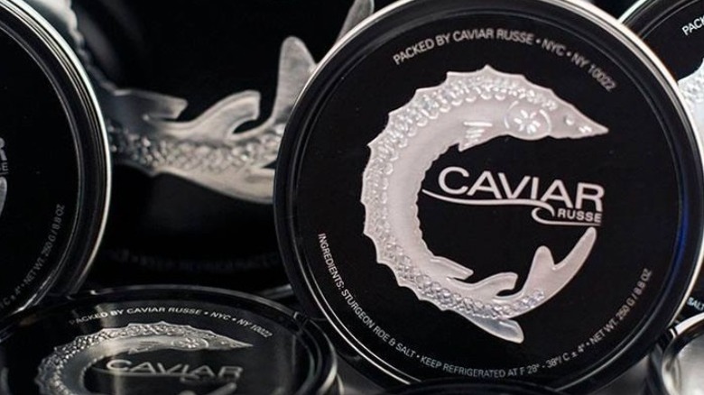 Caviar Russe caviar tins