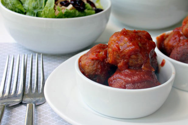 Vegan Baked Sweet and Sour Meatballs