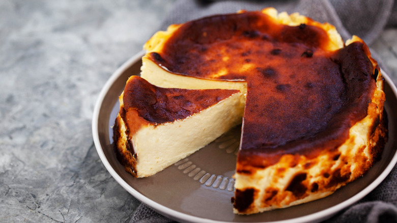 Burnt Basque cheesecake