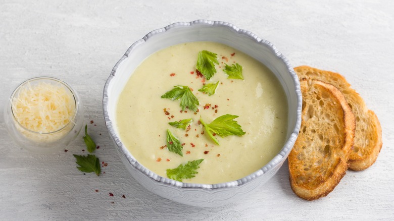 Cream of celery soup