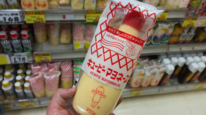 kewpie mayonnaise in grocery store
