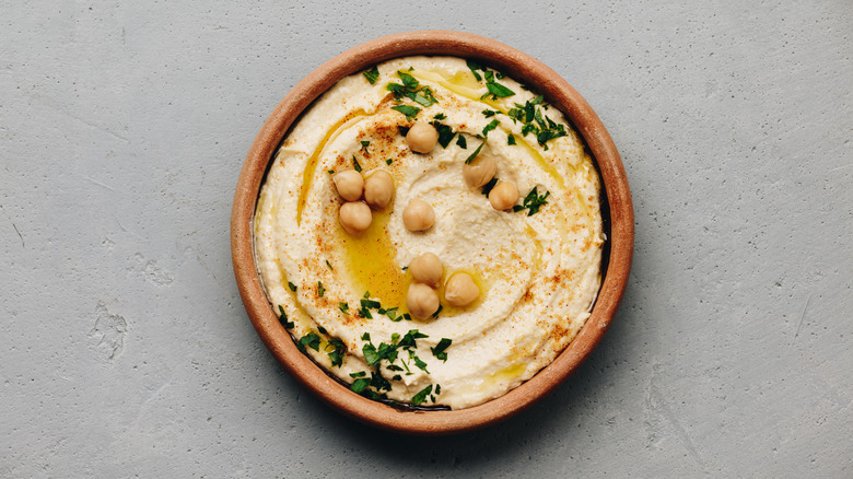 Bowl of hummus