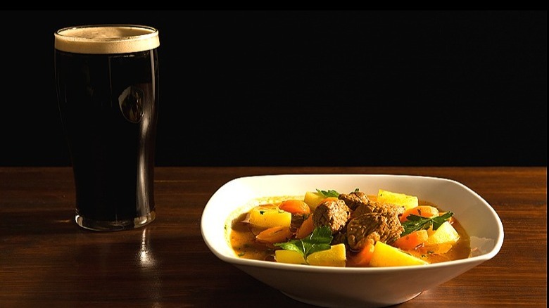 beef stew with Guinness