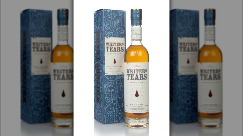 Bottle of Walsh Whiskey Writers' Tears Double Oak