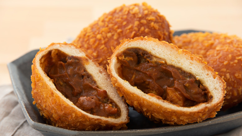 Delicious Japanese curry buns