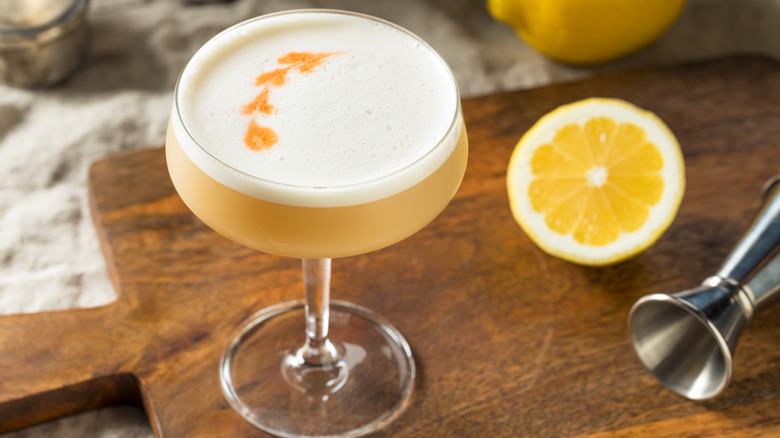 a fresh Pisco sour