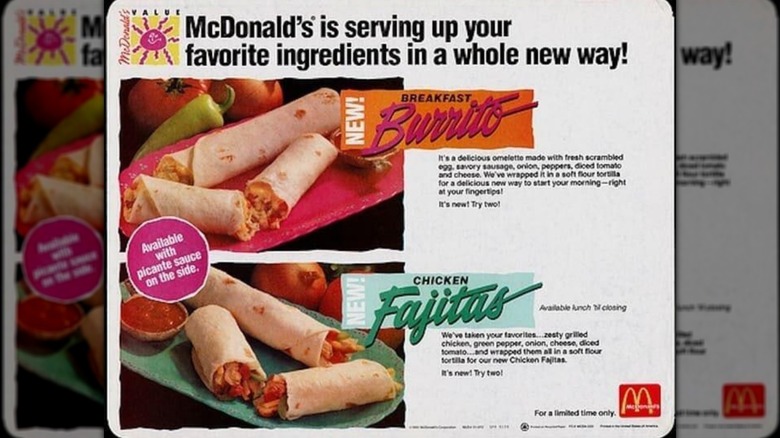 13 McDonald's Menu Items From The 1990s You Probably Forgot About