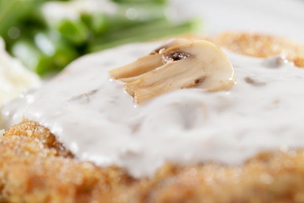 13. Country-Fried Steak at Charleston Place in Charleston, S.C.