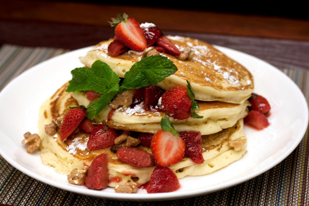 6. Pancakes at Grand Cascades Lodge, Hamburg, N.J.