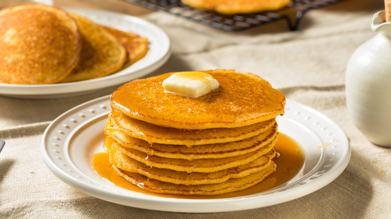 Stack of Johnnycakes