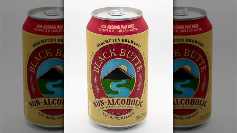 Can of Black Butte Non-Alcoholic