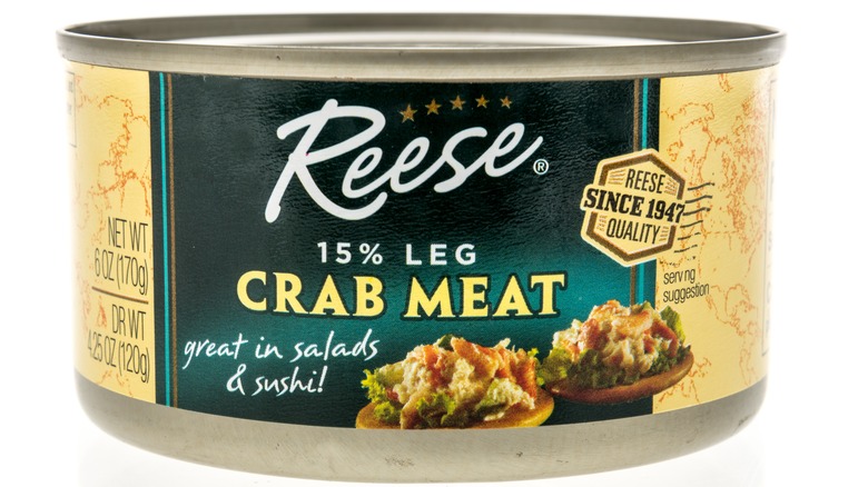 Reese canned crabmeat