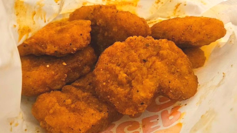 Burger King's Fiery Nuggets