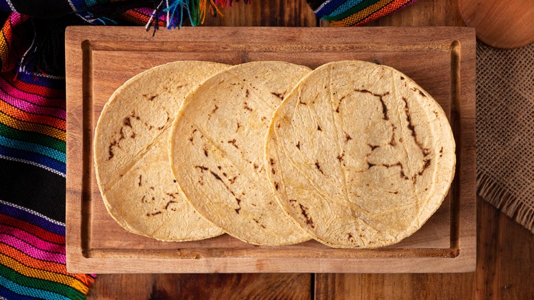 Homemade tortillas