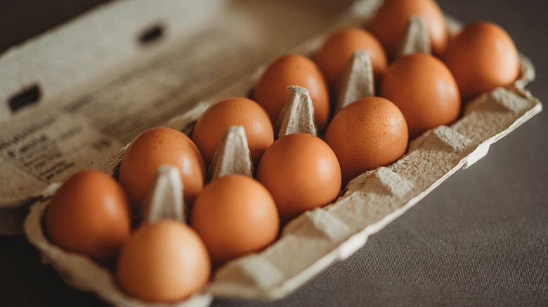 eggs in carton