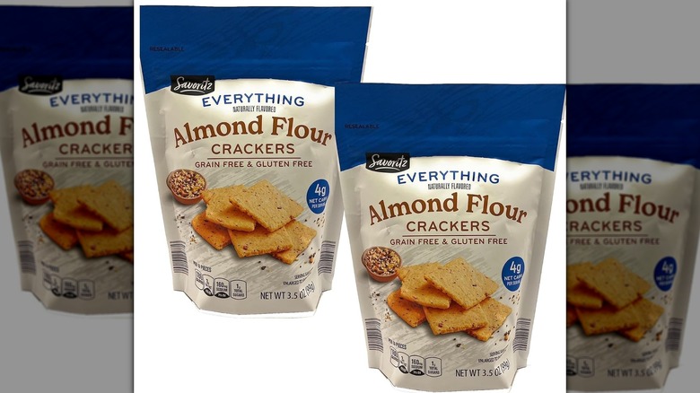 Savoritz Everything Almond Flour Crackers