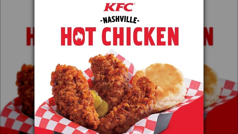 Nashville Hot Spicy Crispy Chicken Breast