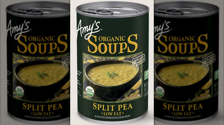 Amy's organic split pea soup