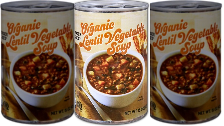 Trader Joe's organic lentil vegetable soup