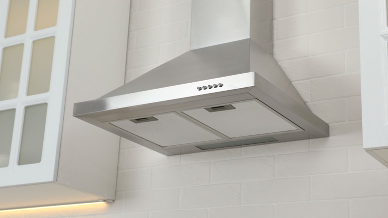 stainless steel range hood