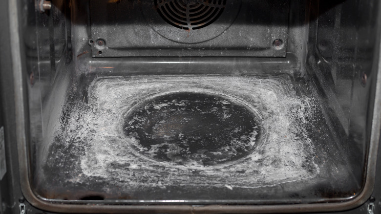 oven after self-cleaning