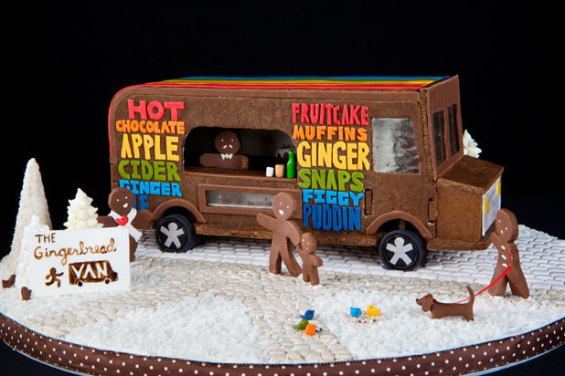 4. Gingerbread Food Truck  