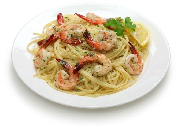 Shrimp Scampi with Angel Hair Pasta