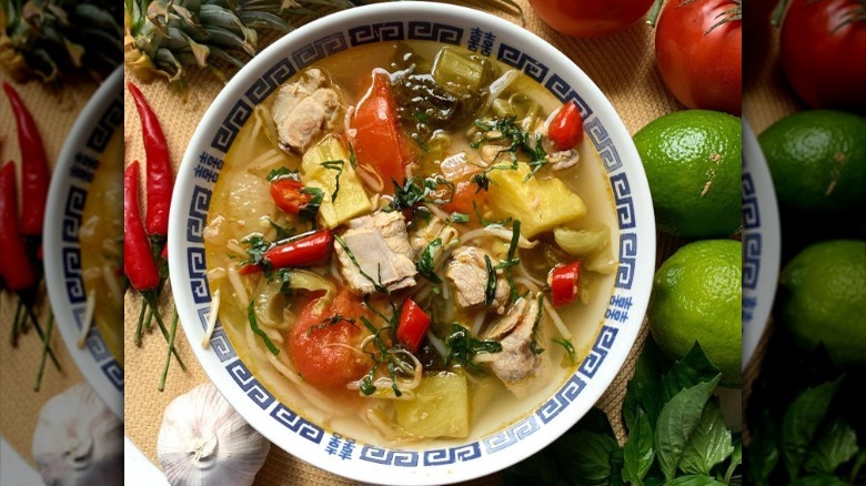 Bowl of canh chua