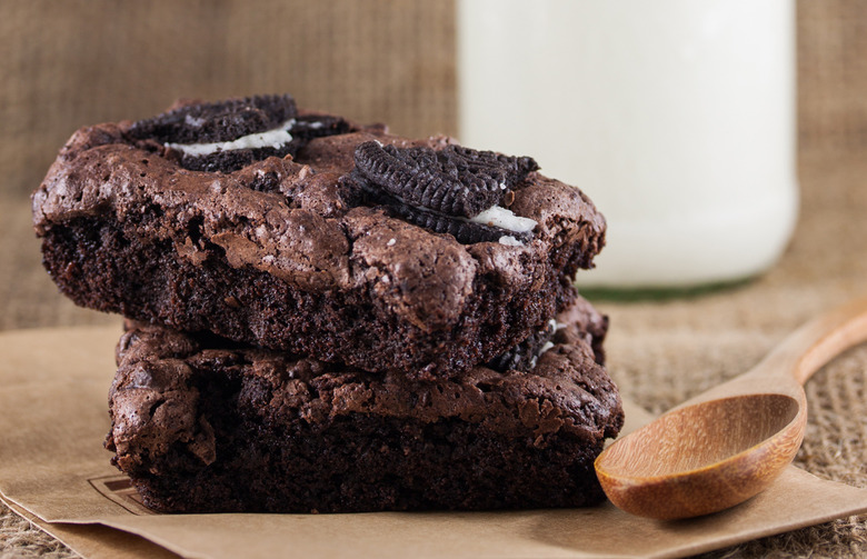 Brownie Batter Oreo Brownies