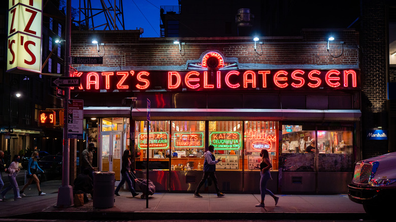 Katz's Delicatessen exterior 